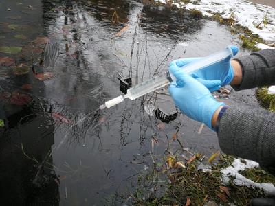 Sterivex™ Filter im Einsatz