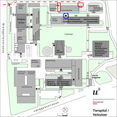 Anfahrtsplan Fischdiagnostik